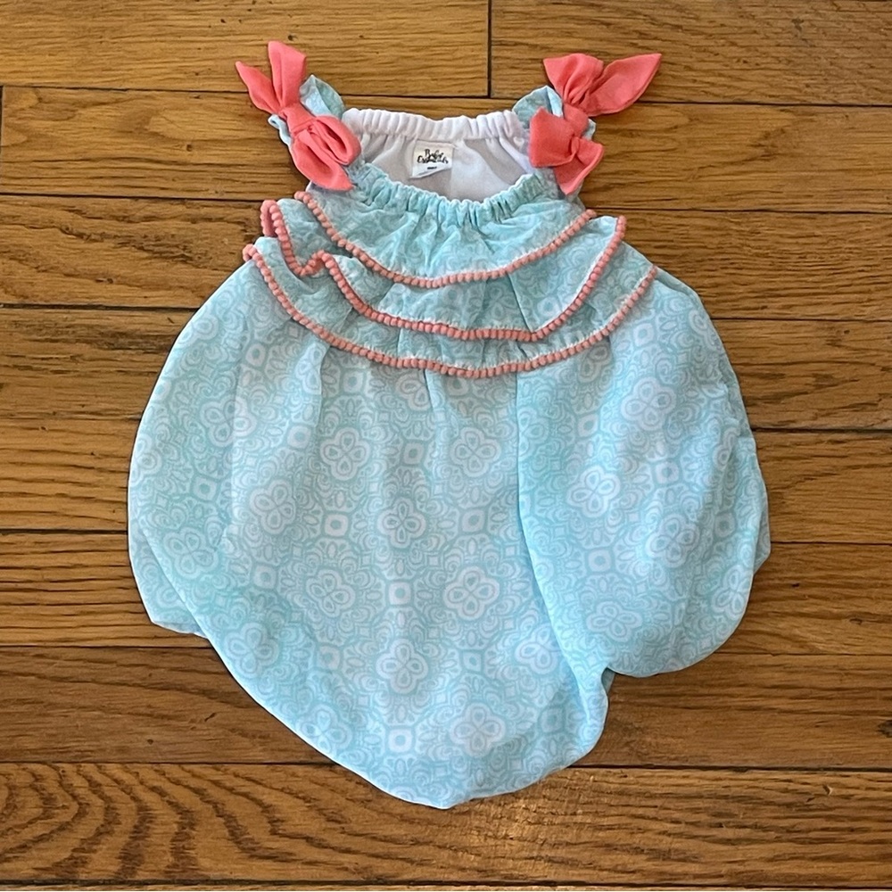 Baby Essentials Bubble Romper Creeper, Size 9 Months